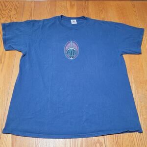 Vintage Phish Concert Tour Band T Shirt Late 90`s XL Blue Rare Logo 1998 1999